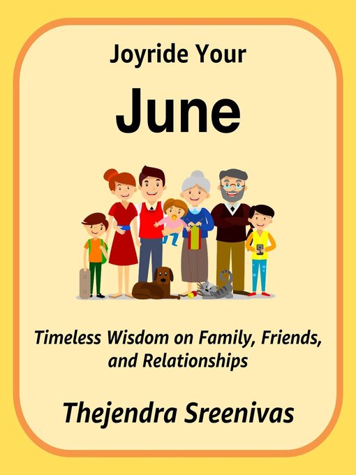 Title details for Joyride Your June by Thejendra Sreenivas - Available